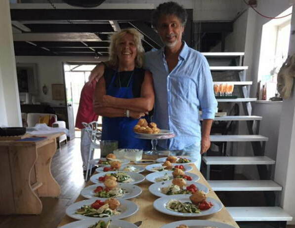 Cooking class in Roman villa with private Chef - 5h 